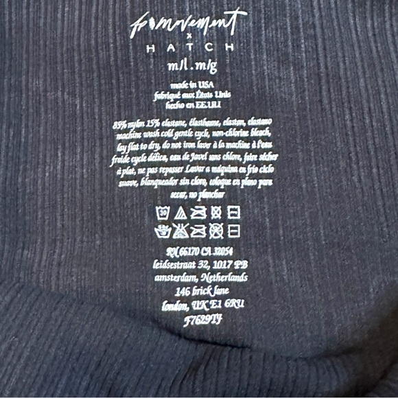 🎉HP🎉NWOT FP Movement X Hatch Happiness Runs Leggings in Vintage Black. Size M/L - Picture 9 of 9